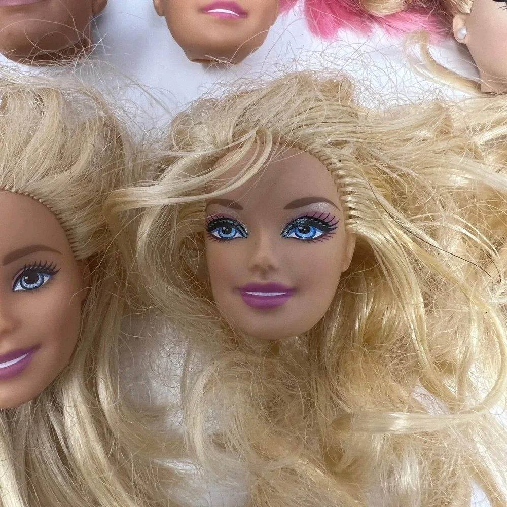 Barbie Ken Doll Heads 20 Vtg Modern Holiday Fashionista 90's Y2K Replacement
